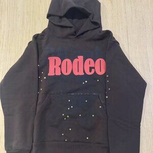 Spider Worldwide Men's Brown and Black Hoodie